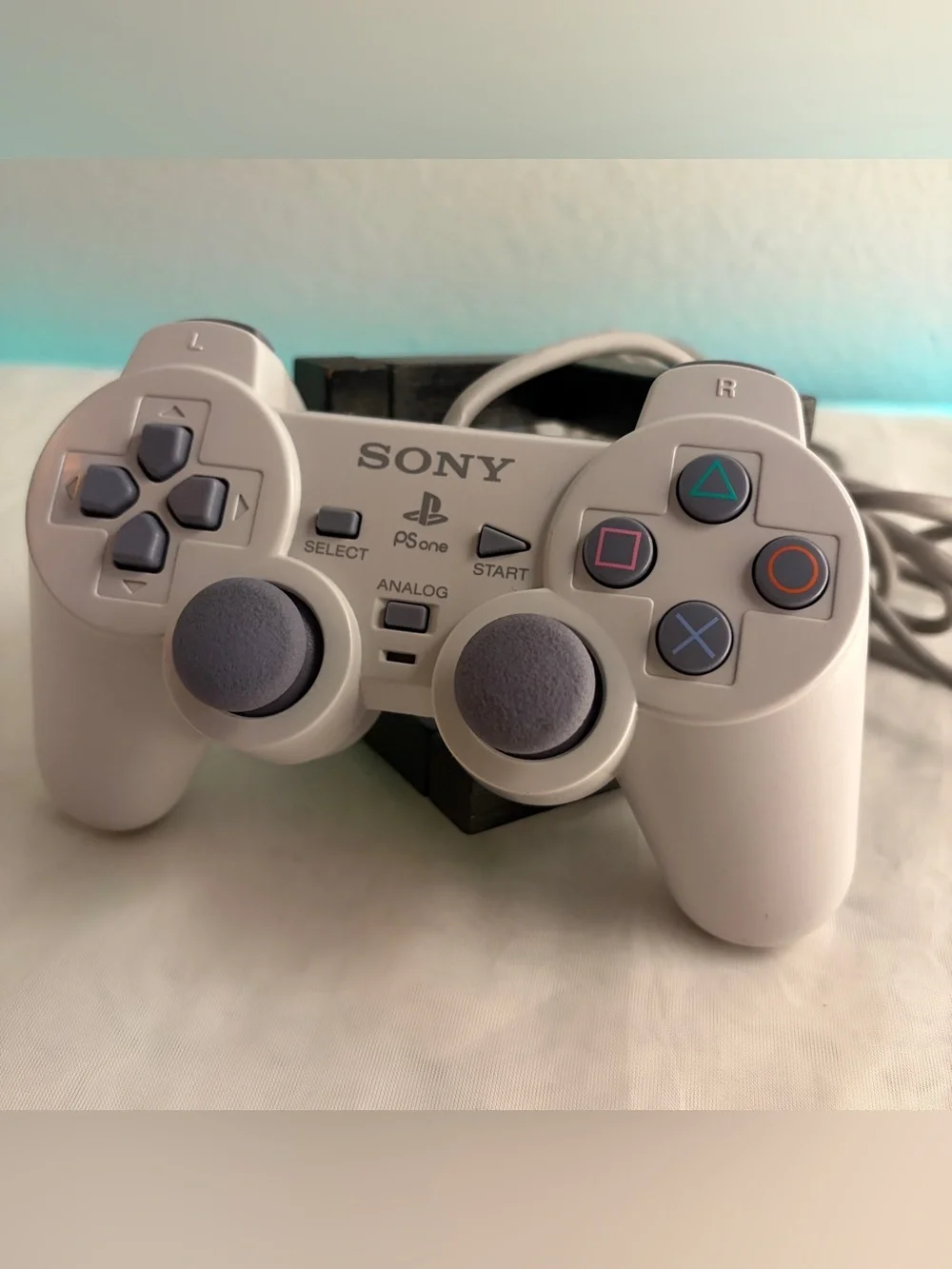 Sony PSOne PS1 SCPH-110 Controller White TESTED Working PlayStation 1 OEM